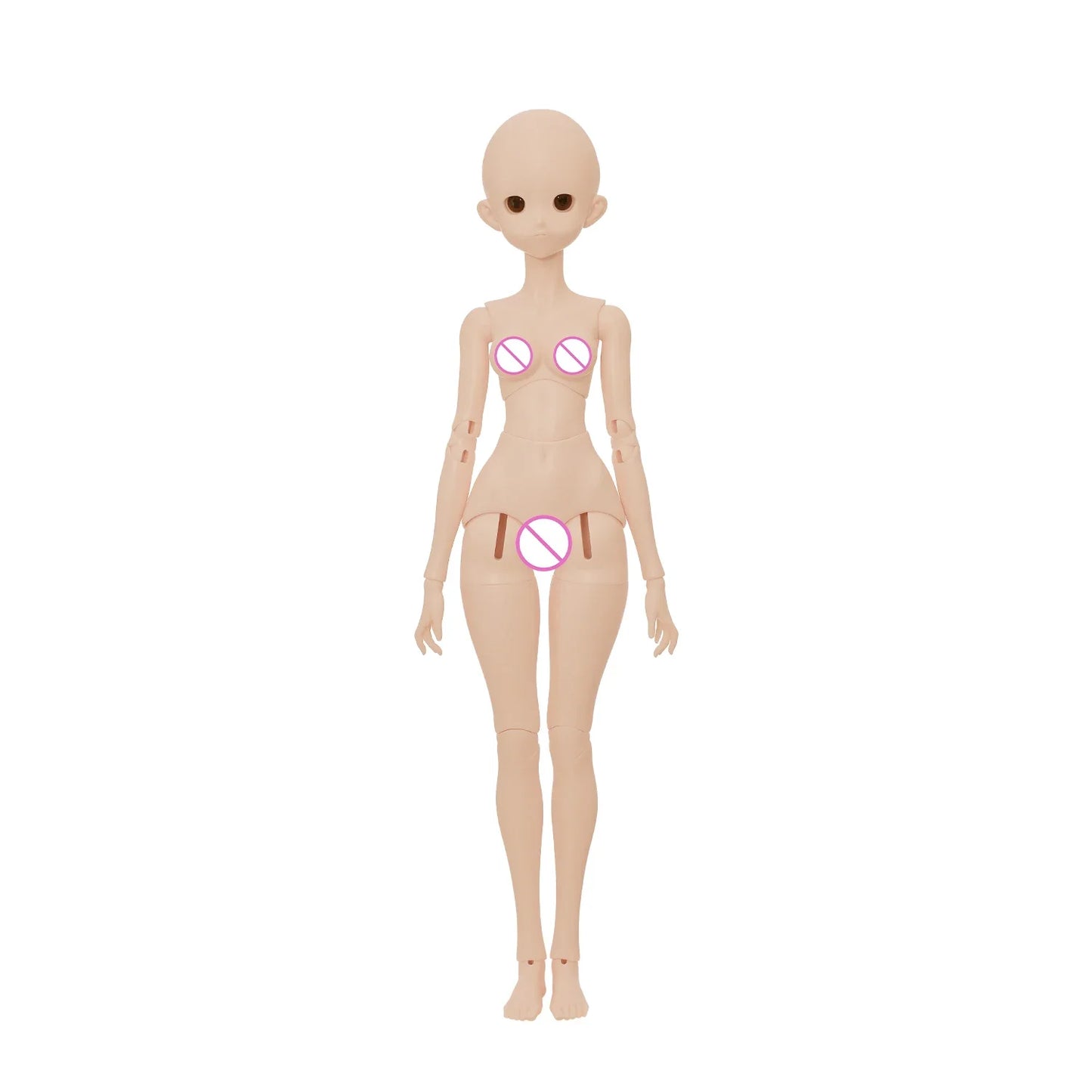 ShugaFairy Coco F 1/4 MSD BJD - Hight Quality Bariy Body Big Chest Y2K Carnival Fashion Full Poseable Set Anime Collectible