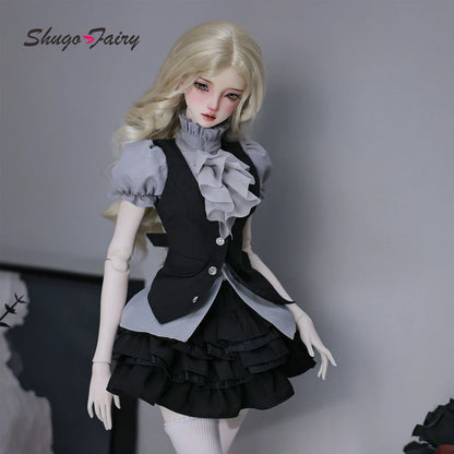 Winter C Bjd Doll 1/3 Xinyi SD Contemporary Preppy Fullset Art Dolls for Female Shugafairy 1/3 Bjd Action Figure Collection
