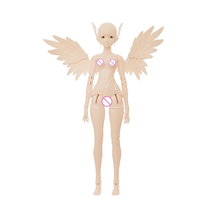 Shugafairy QY A/B 1/4 Celestial Oracle BJD Dolls Removable Magnetic Wings & Ears - Divine Envoy Full Set