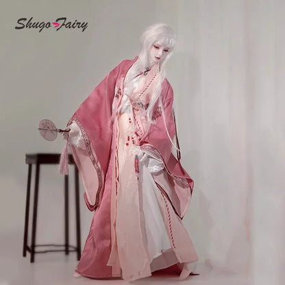 Peach Bjd Doll 1/3 Cyue FullsetA Blythe Reborn Uncle Male Fashion Classical Ancient Costume Hanfu Art Dolls Toy for Shugafairy