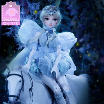 BJD Clothes LDS Cai E Chest Body Use 1/4 BJD Accessories Light And Silky Texture Clothes Hand Made Doll Outfit