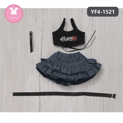 Shugafairy Bjd Clothes Suitable for 1/4 Bjd Doll JOAN Body Sweet Fashion Style  Ball Jointed Doll Accessories
