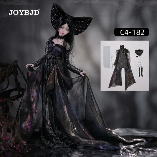Bjd Clothes for 1/4 Muxi Bjd Body Dress Dolls Accessories Multiple Color Options