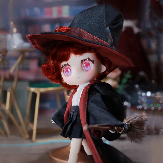 BJD Doll 1/8 Seema Pastries Body Eyelid Movable Magic Apprentice Modeling Doll Surprise New Year Gift Ball Jointed Dolls