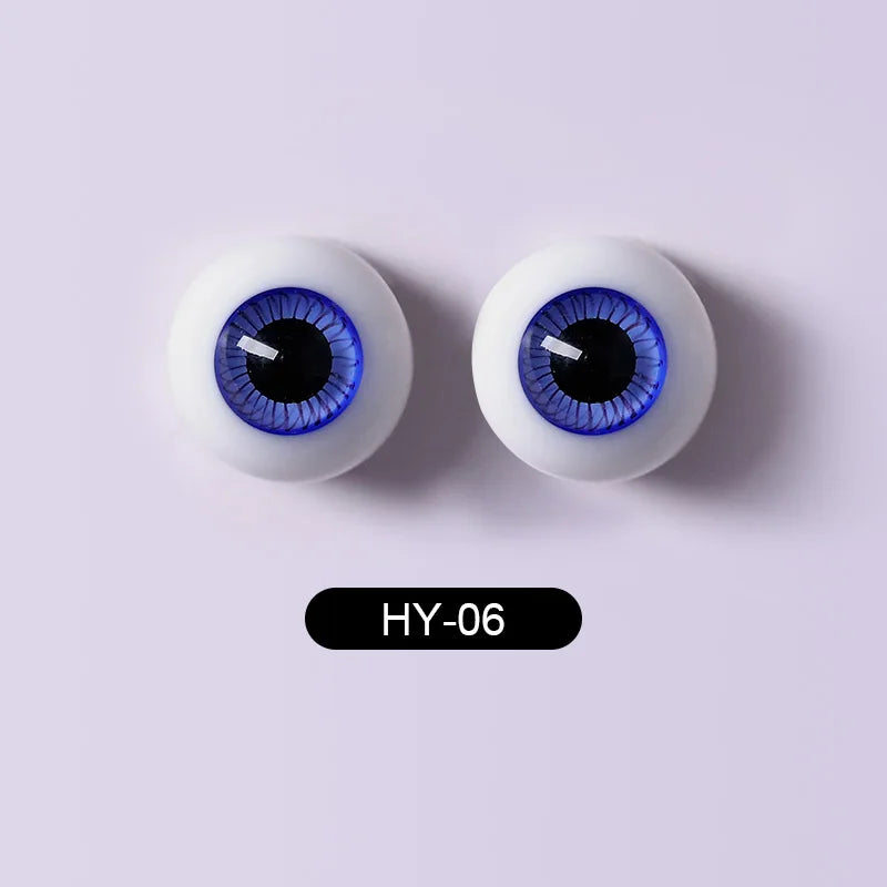 BJD Eyes Glass Eyeball Handscraft Colourful Doll Accessories Size 1/3 1/4 1/6 1/8 yosd SD MSD 12 14mm