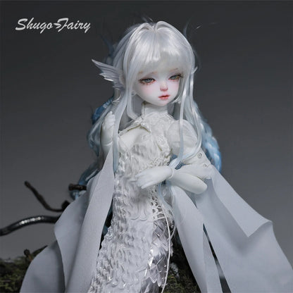 1/6 Monster Girl BJD  Virelai D Anime Pale Twin Half-Demon Full Set Long Scaly Tail Shugafairy Original Bjd Articulated Dolls
