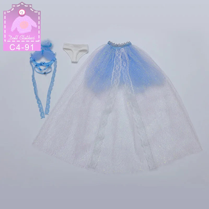 BJD Clothes LDS Cai E Chest Body Use 1/4 BJD Accessories Light And Silky Texture Clothes Hand Made Doll Outfit