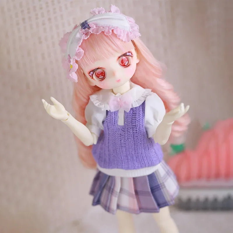 Shuga Fairy 1/6 BJD Doll Niny  Resin Dolls  Full Set Option Ball Jointed Doll Anime Collection Toys Surprise Gift for Girl