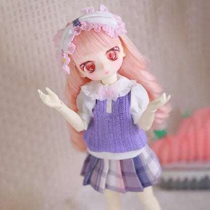 Shuga Fairy 1/6 BJD Doll Niny  Resin Dolls  Full Set Option Ball Jointed Doll Anime Collection Toys Surprise Gift for Girl