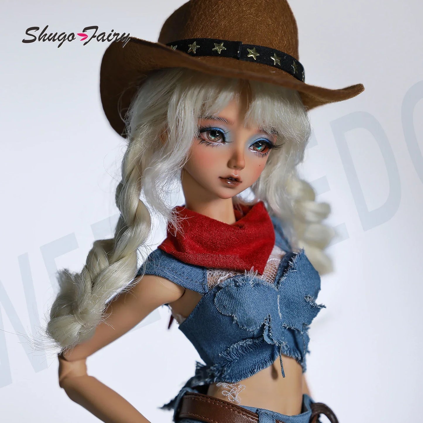 Sano D BJD 1/4 - Vintage Western Cowboy Knight Anime Style Ball Jointed Doll Full Set with Outfit & Accessories ShugaFairy