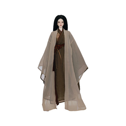 ShugaFairy 1/4 BJD Doll Morty B - 45cm Wuxia Martial Artist Bubo Ball Jointed Resin Body Full Set