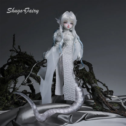 1/6 Monster Girl BJD  Virelai D Anime Pale Twin Half-Demon Full Set Long Scaly Tail Shugafairy Original Bjd Articulated Dolls