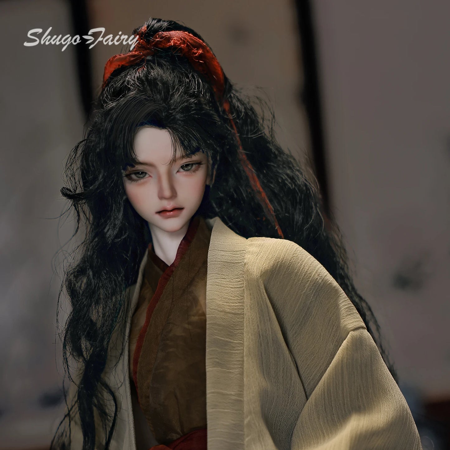 ShugaFairy 1/4 BJD Doll Morty B - 45cm Wuxia Martial Artist Bubo Ball Jointed Resin Body Full Set