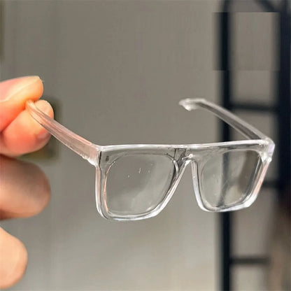 BJD Glasses 1/6 Accessories Fashion BJD Dolls Accessories Doll Eyeglasses  for Outdoor Dressing and Matching Acrylic Material