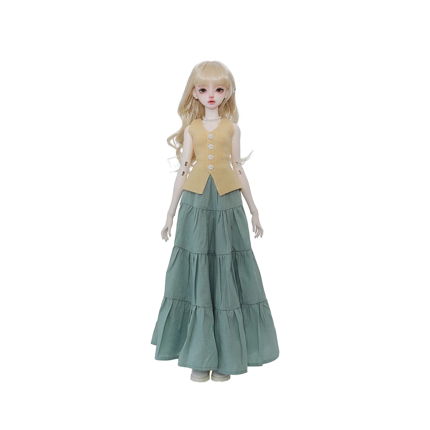 SPRING SALE!  Shugafairy Libra D 1/4 BJD - Pastel Minimalist Doll for Picnic | Full Set Korean Poseable