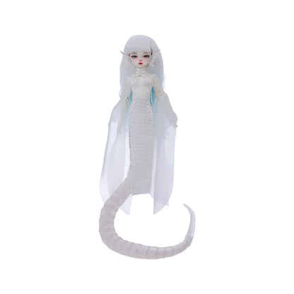 1/6 Monster Girl BJD  Virelai D Anime Pale Twin Half-Demon Full Set Long Scaly Tail Shugafairy Original Bjd Articulated Dolls