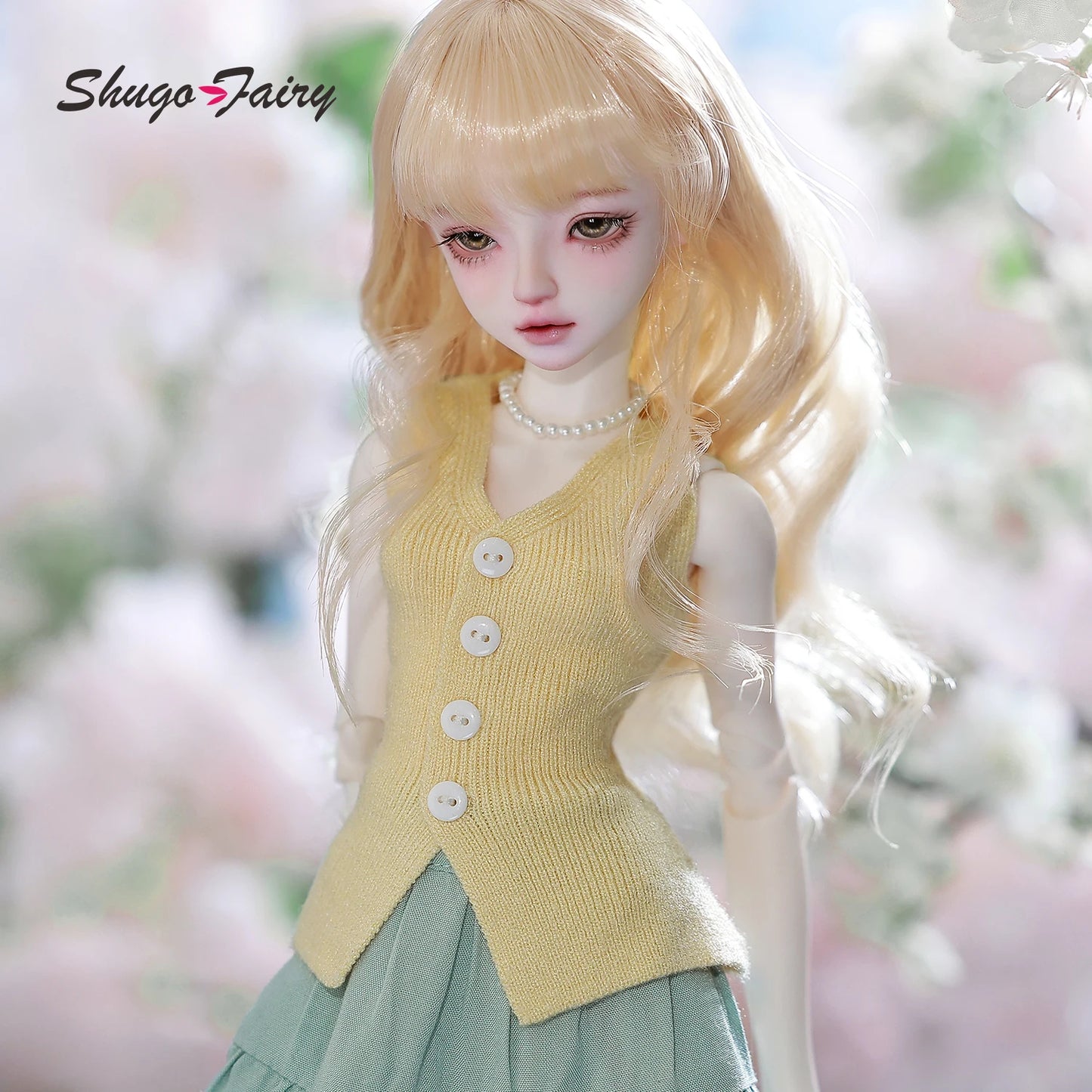Bjd Clothes 1/4 Bjd Doll Bariy Body Small Chest Knitwear Fashion Style Shuga Fairy Original Collection with Outfit & Accessories