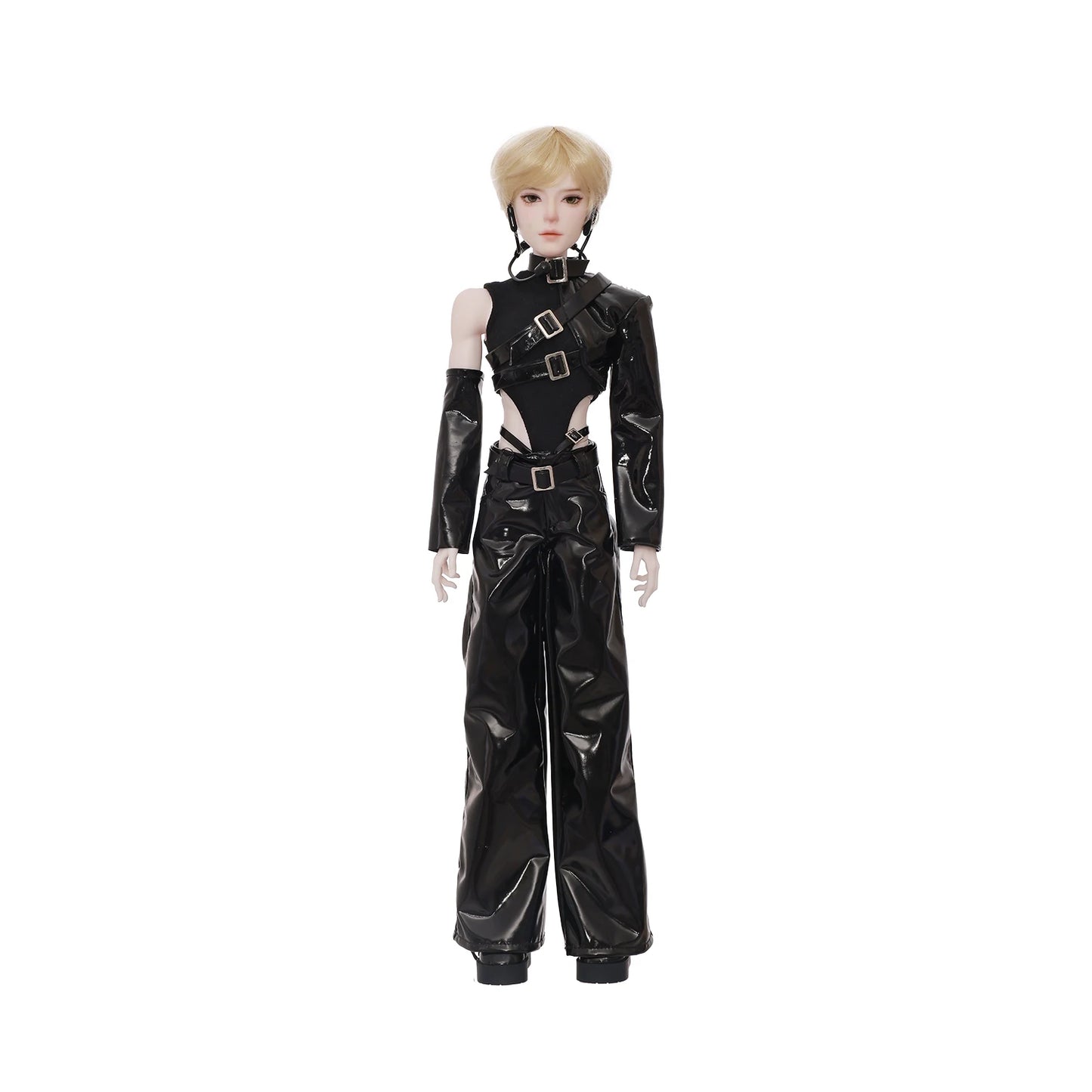 BJD Doll 1/4 Ryan - Neo Punk K-pop Resin Figure Leather Coat Set Bubo 2nd Boy Band Collector Art Poseable Stage Idol Shugafairy