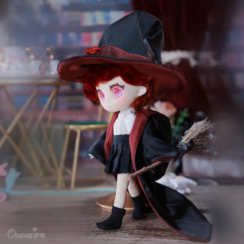 BJD Doll 1/8 Seema Pastries Body Eyelid Movable Magic Apprentice Modeling Doll Surprise New Year Gift Ball Jointed Dolls