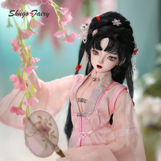 Libra C Bjd Doll 1/4 Full Set Ming Hanfu Ancient Style Resin High Quality Ball Jointed Doll Shugafairy