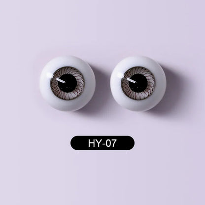 BJD Eyes Glass Eyeball Handscraft Colourful Doll Accessories Size 1/3 1/4 1/6 1/8 yosd SD MSD 12 14mm