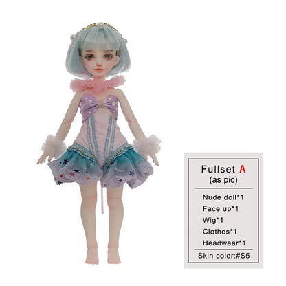 ShugaFairy Acrobat 1/6 Bjd Doll Full set Halloween Circus Style Party Vintage Doll Style High Quality Ball Jointed Doll