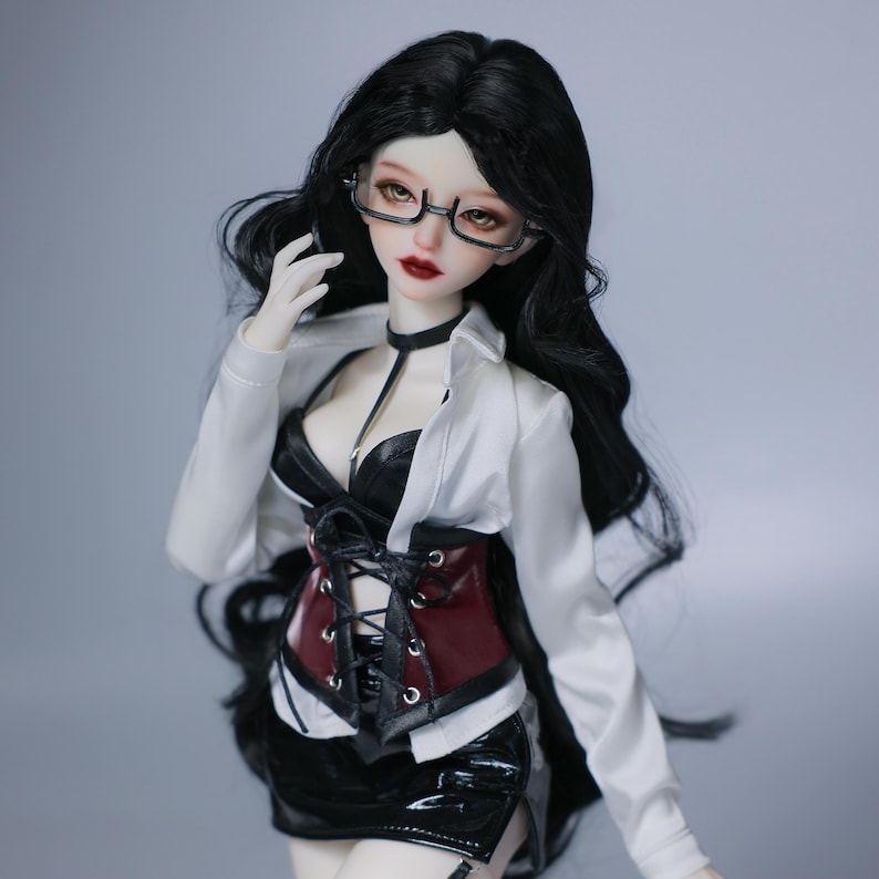 BJD Isla A 1/4 BJD Executive OL Style Collectible Art Doll Elegant Alluring Full Set with Resin Body