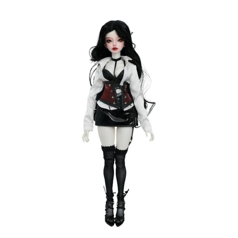 BJD Isla A 1/4 BJD Executive OL Style Collectible Art Doll Elegant Alluring Full Set with Resin Body